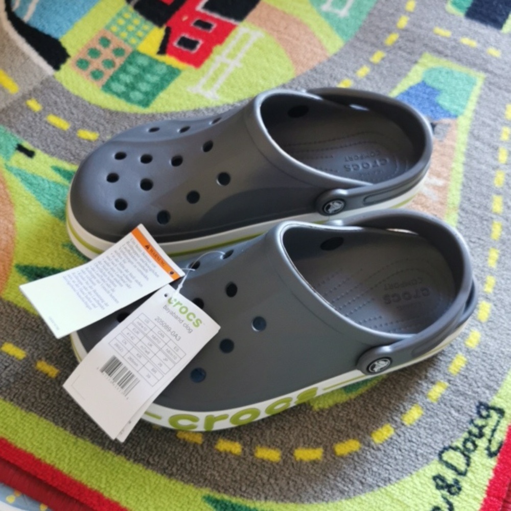 Crocs Bayaband Clogs - Gray